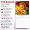 Brush Dance; Timeless Buddha | 2027 12 x 24 Inch (Hanging) Monthly Square Wall Calendar | Plastic-Free; Category:Wall Calendars; Image:7